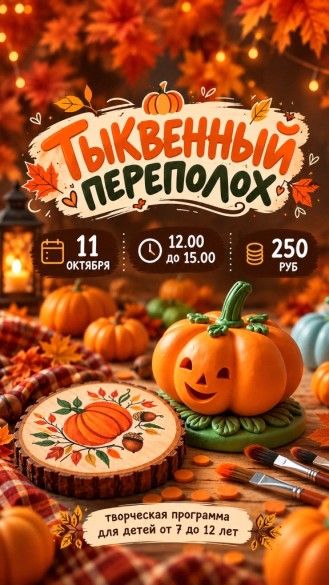 ТЫКВЕННЫЙ ПЕРЕПОЛОХ